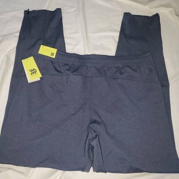 NWT All in Motion Navy Blue Nylon Jogger Pant Large - Picture 6 of 7